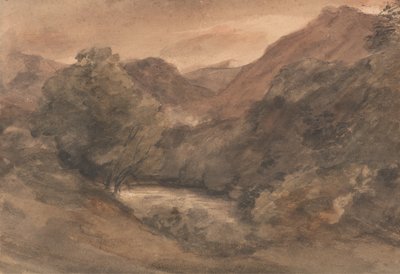 Borrowdale - Sera dopo una Bella Giornata, 1 Ottobre 1806 da John Constable